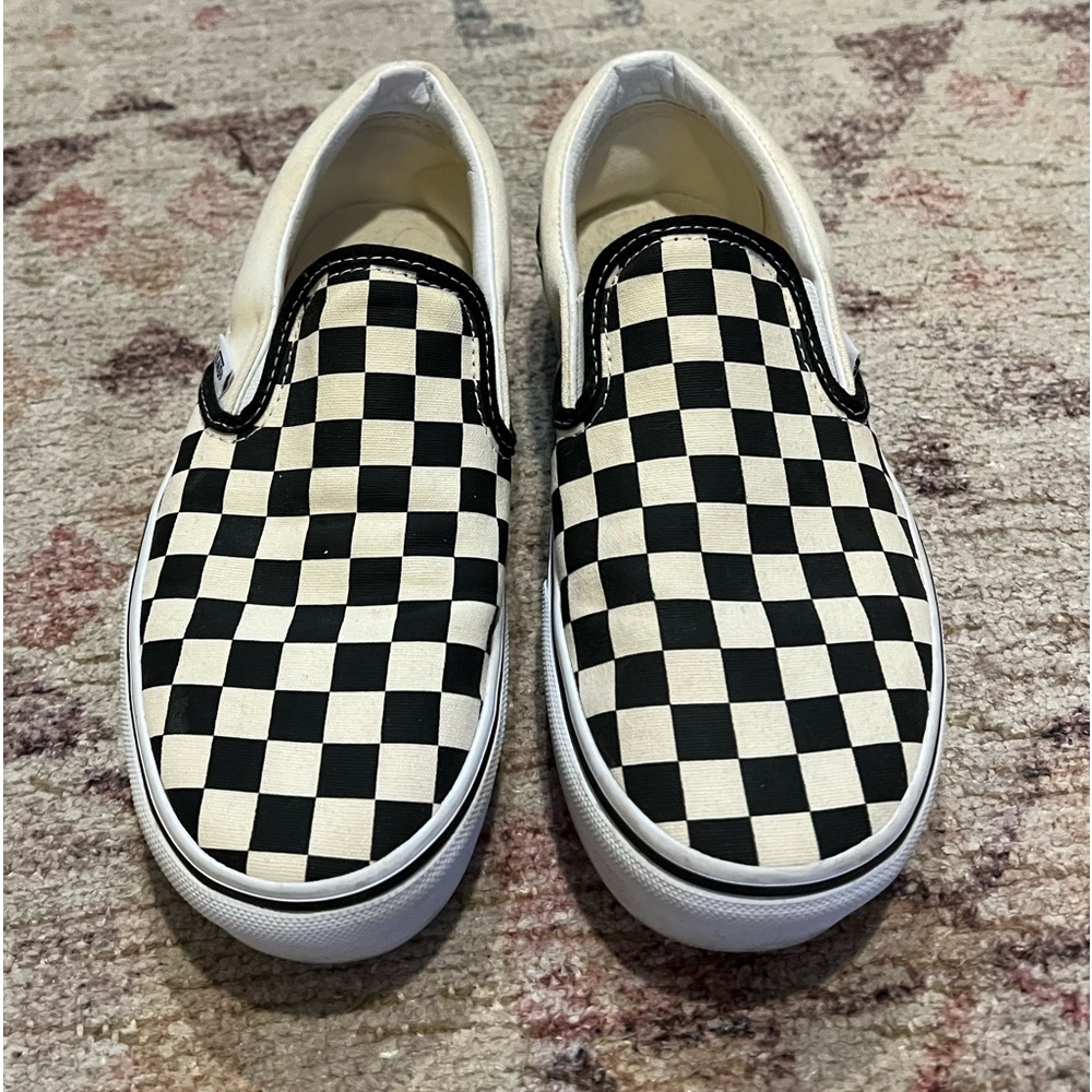 Checkered Vans